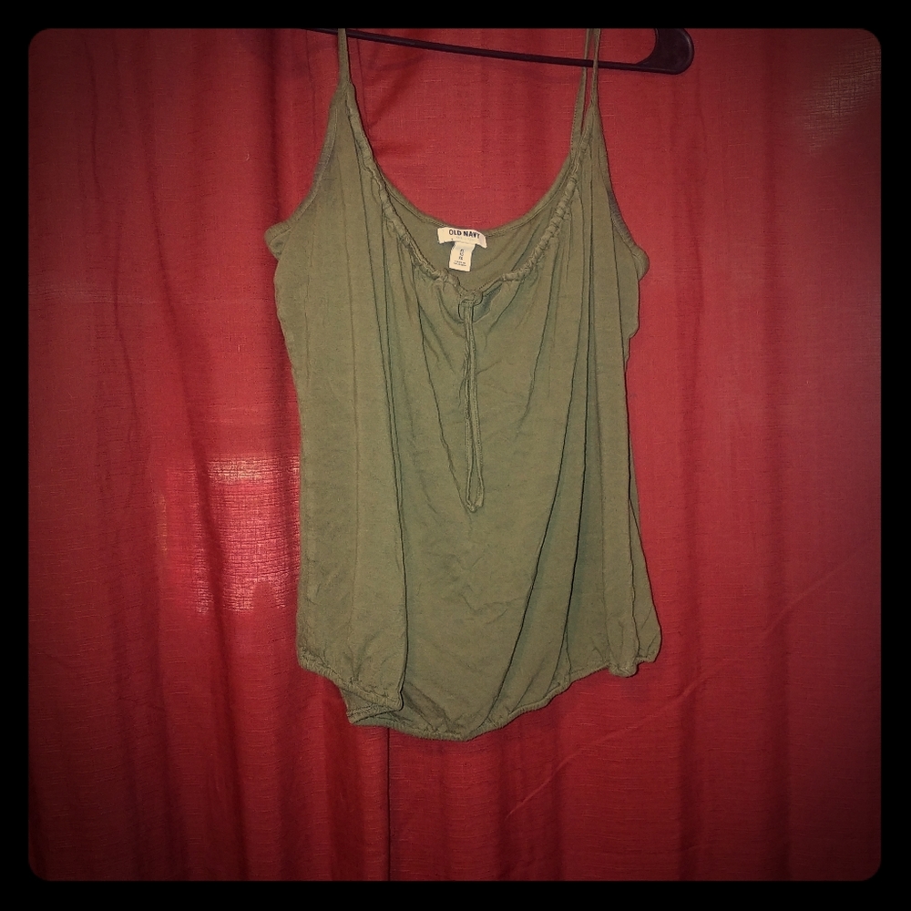 XL Green Old Navy Tank Top